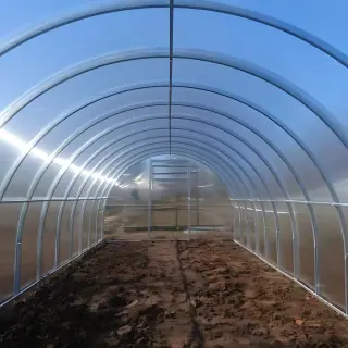 Теплица Титан 4 метра. Труба 40х20 мм.