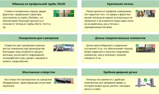 Теплиц Европласт 4 метра с сотовым поликарбонатом